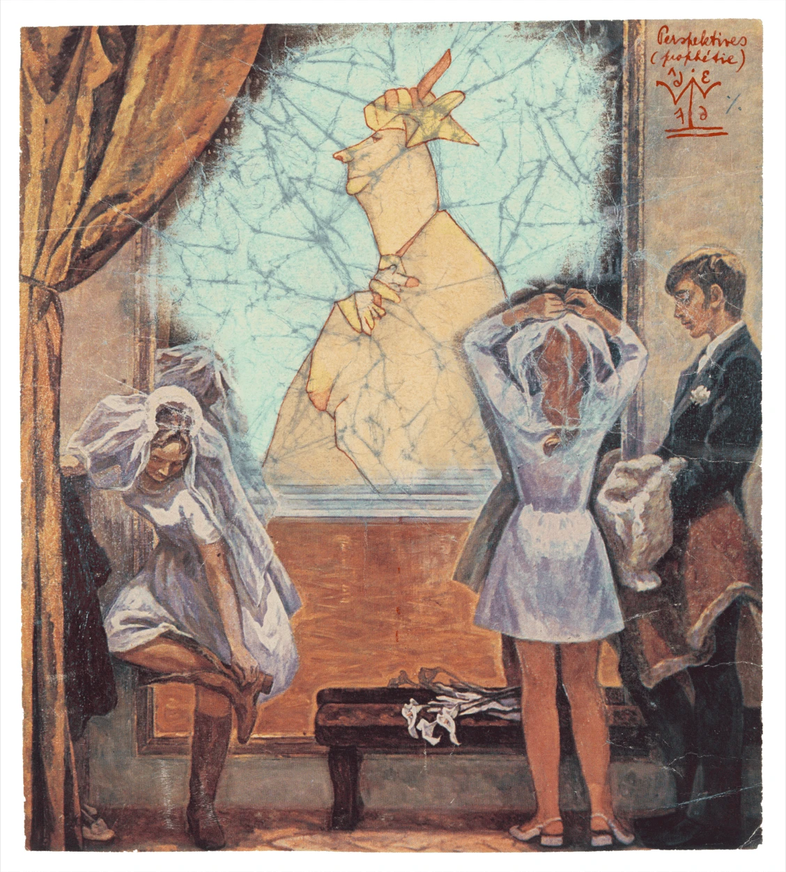 Ladislav Novák: Perspektívy proroctva (1976) - alchymáž, froasáž Ladislav Novák: Perspektívy proroctva (1976) - alchymáž, froasáž